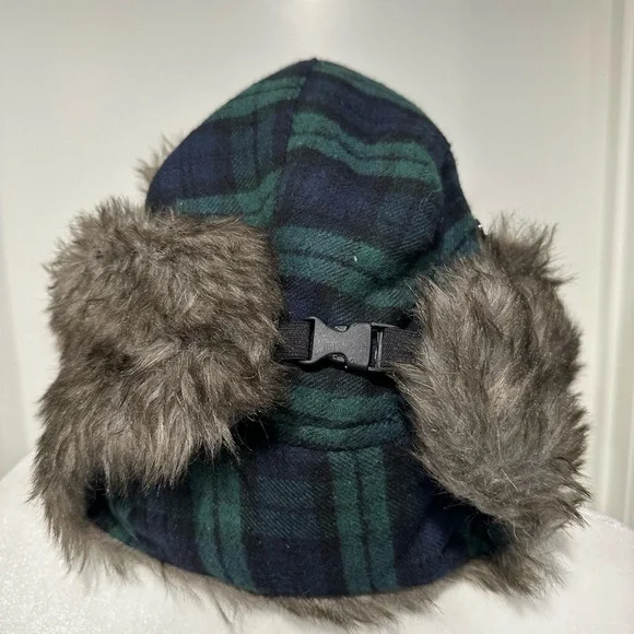 Melonwear Seattle Marines Faux Fur Trapper Hat Quilted Lining - Picture 3 of 7